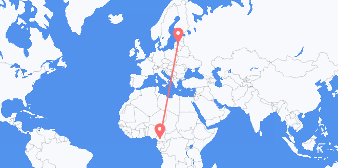 le Cameroun pour la Lettonie