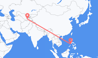 Dushanbe to Busuanga, Palawan