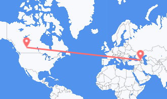 Edmonton to Tbilisi