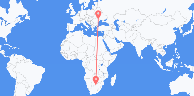 博茨瓦纳 目的地 摩尔多瓦