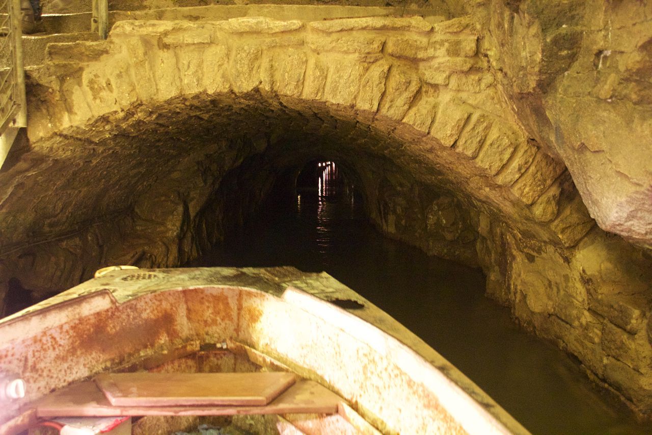 Photo of speedwell Cavern is one of the four show caves in Castleton, England.
