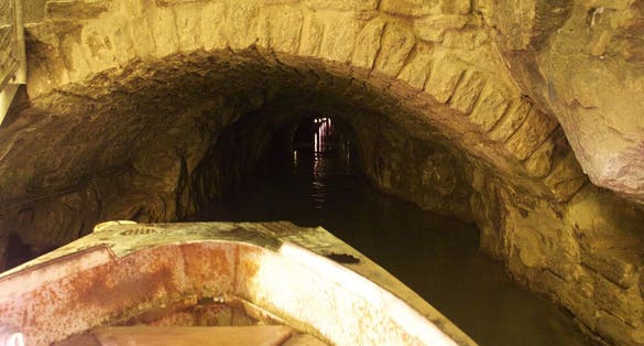 Photo of speedwell Cavern is one of the four show caves in Castleton, England.