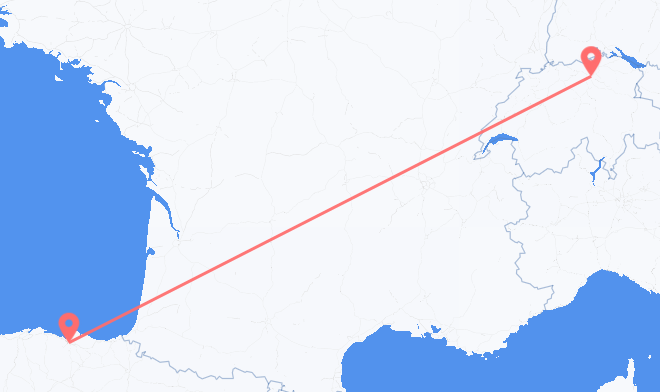 Bilbao to Zurich