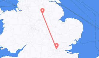 Train tickets from Mansfield to Hampstead