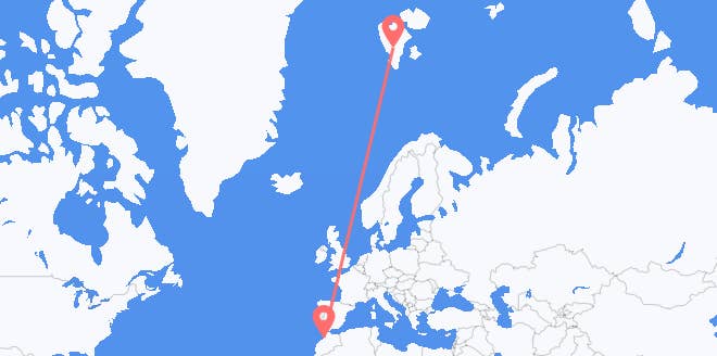 モロッコ スバールバル諸島およびヤンマイエン島行き