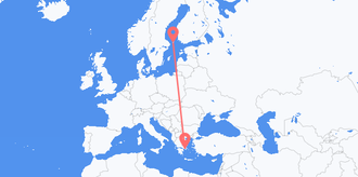 奥兰群岛 目的地 希腊