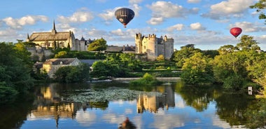 Saumur and the châteaux of the Loire Valley: Hot air balloon flight