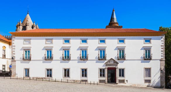 The Evora Museum is located in Evora, Portugal. It occupies the old Episcopal Palace, near the Cathedral of Evora, in the historic center.