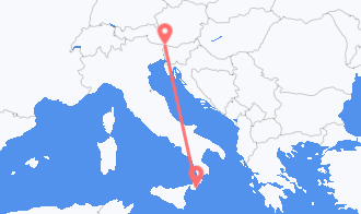 Train tickets from Bianco to Tarvisio