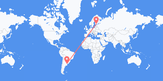 Argentina a Finlandia