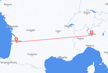 Bordeaux to Milan