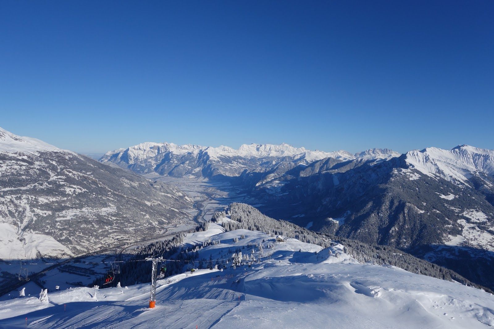 Chur Bergbahnen (Brambrüesch), Chur, Plessur, Grisons, Switzerland