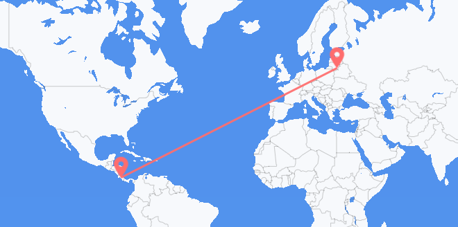 Costa Rica a Lituania