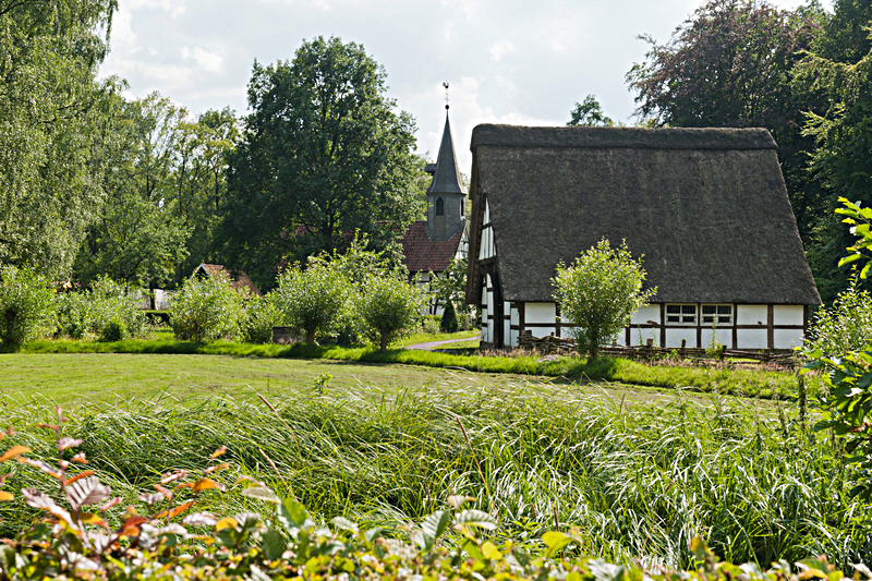 Museumsdorf Cloppenburg - Lower Saxony open air museum, Cloppenburg, Cloppenburg district, Lower Saxony, Germany