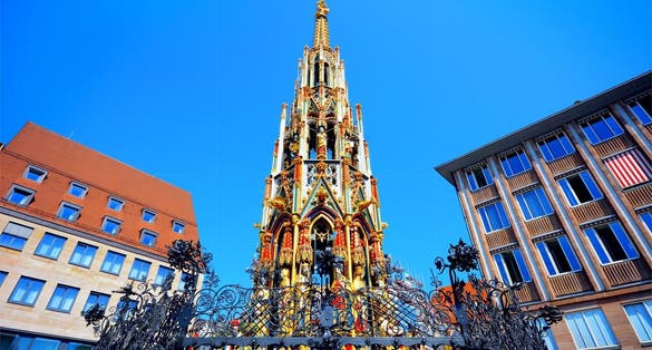 photo of Brunnen,Nuremberg germany.