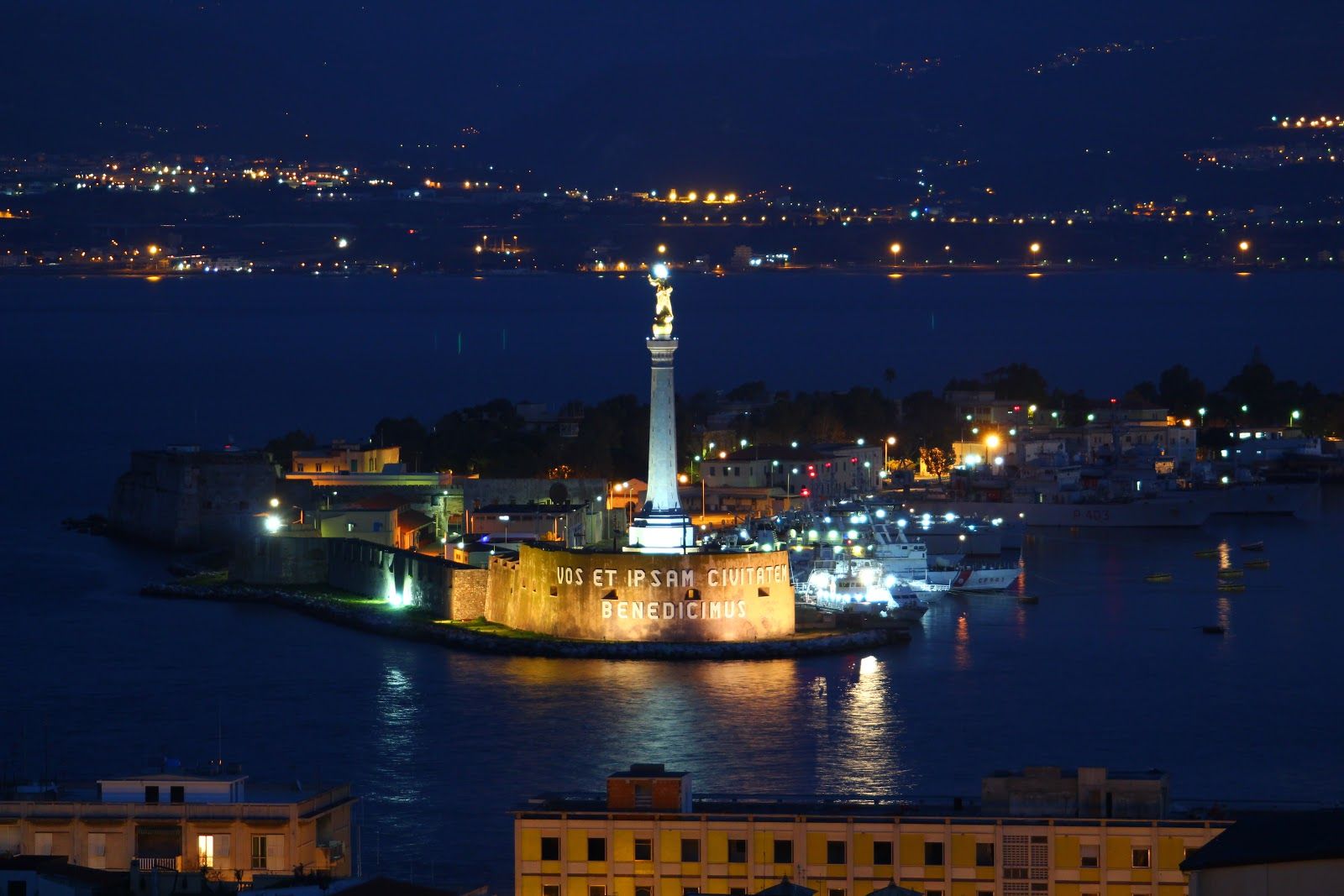 Stele della Madonna della Lettera, IV Circoscrizione, Messina, Sicily, Italy