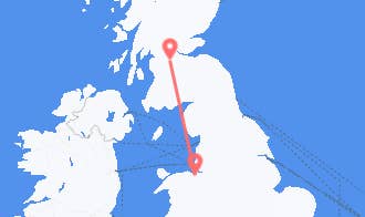 Train tickets from Hawarden to Coatbridge