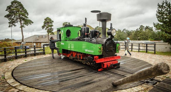 Open air museum in Ventspils, Latvia