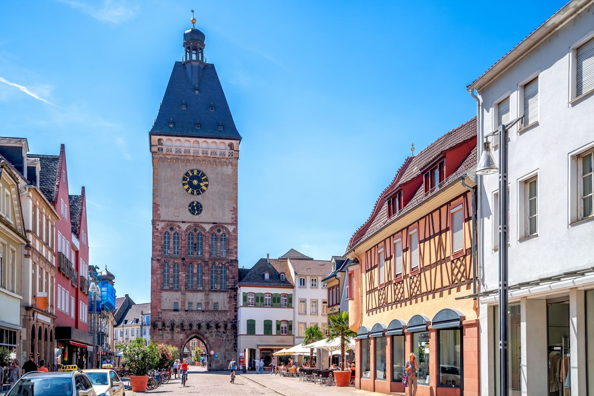 Photo of old city of Speyer, Germany.