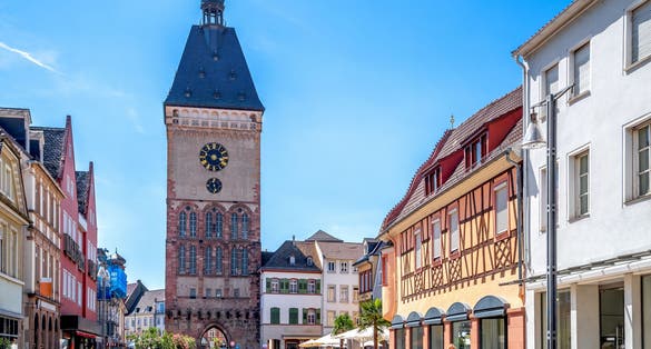 Photo of old city of Speyer, Germany.