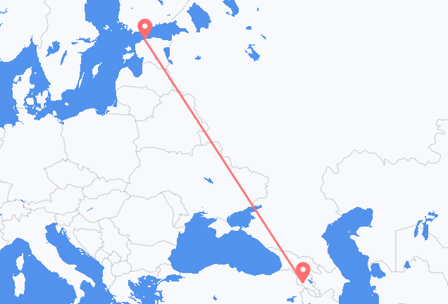 エレバン タリンへ