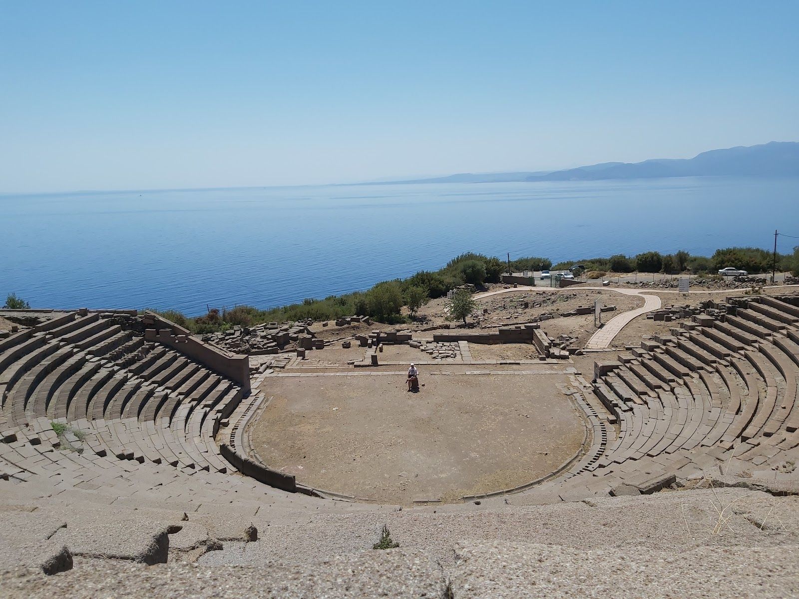 Assos Ruins, Ayvacık, Canakkale, Marmara Region, Turkey