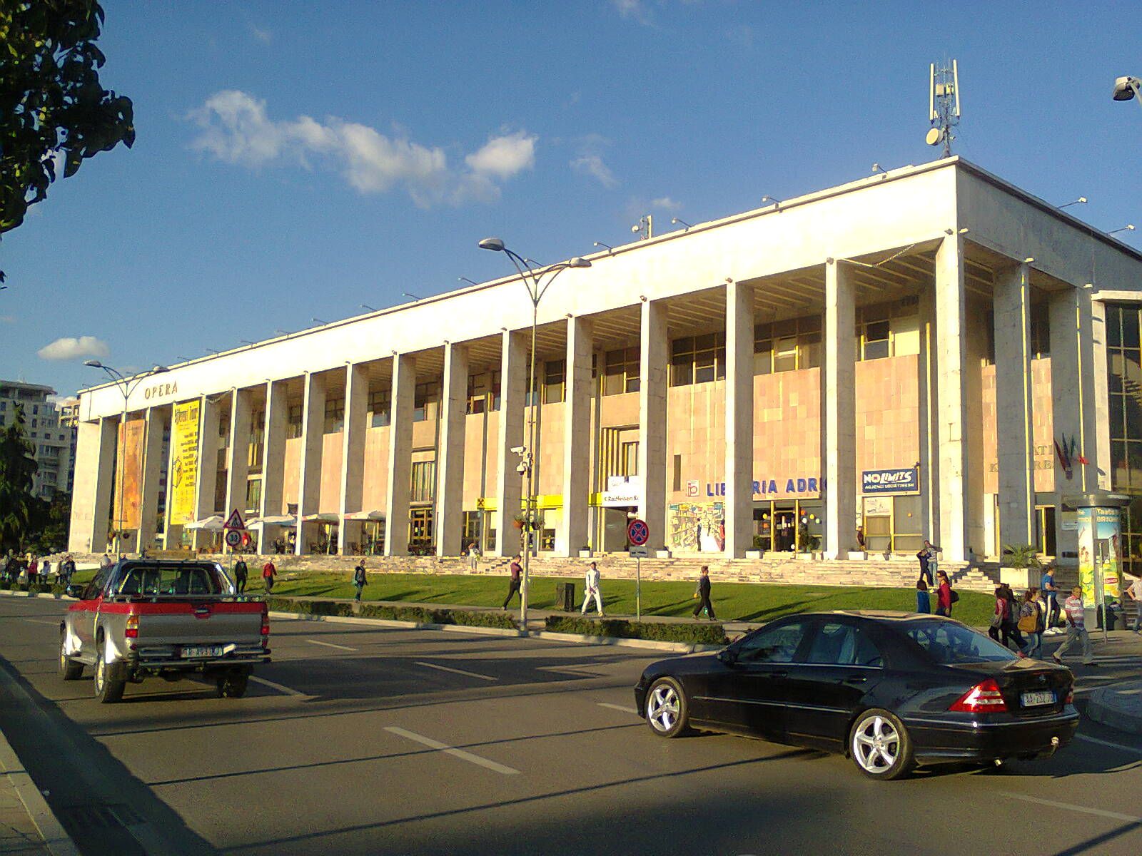 Palace of Culture, Njësia Bashkiake Nr. 2, Tiranë, Tirana Municipally, Tirana County, Central Albania, Albania