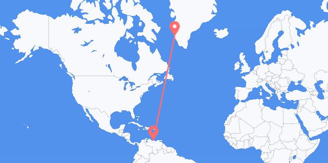Venezuela a Groenlandia