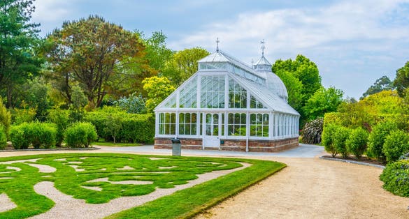 photo of Talbot botanical garden in Malahide, Ireland .