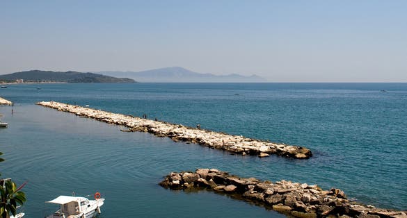 The sea of Formia - Latina / Italy
