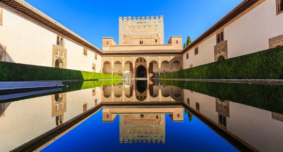 Photo of Alhambra of Granada, Spain.