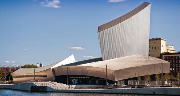 Photo of Imperial War Museum North (sometimes referred to as IWM North) is a museum in the Metropolitan Borough of Trafford in Greater Manchester, England.