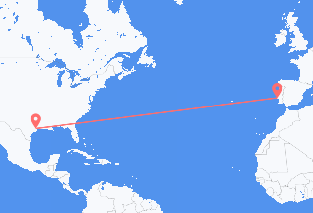 休斯敦 到里斯本