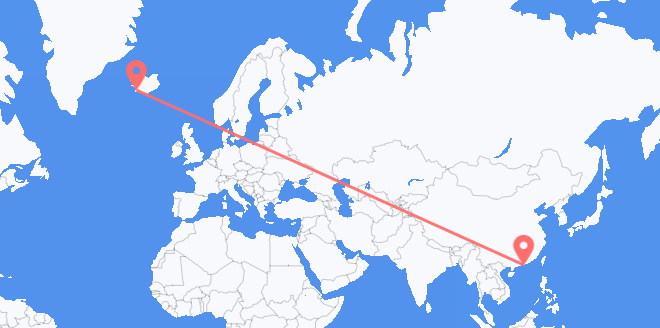 香港 目的地 冰岛