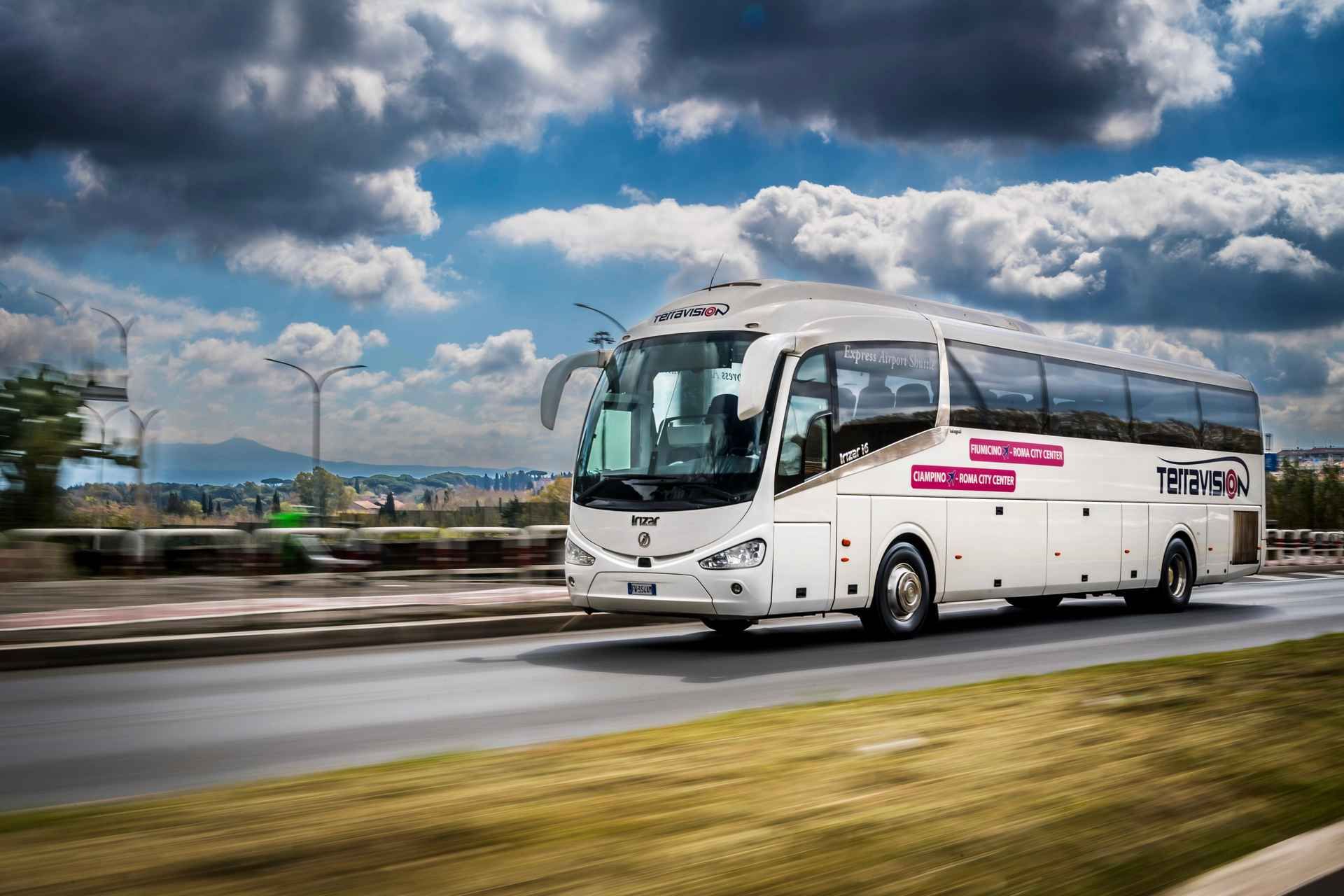 Fiumicino Airport (FCO): Bus Transfer from/to Rome Termini