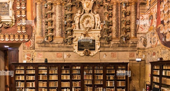 photo of Biblioteca comunale dell'Archiginnasio .