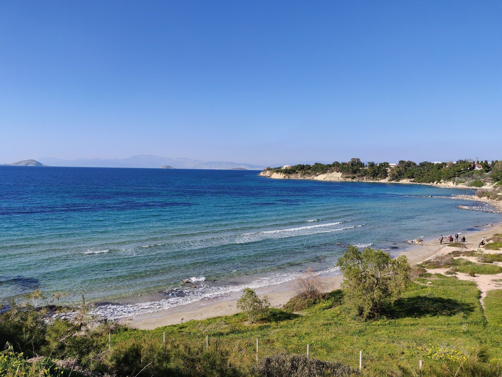 Kolona Beach, Municipality of Aegina, Regional Unit of Islands, Attica, Greece