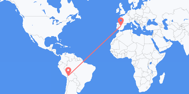 Bolivia a España