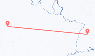 Train tickets from Paris to Freudenstadt