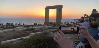 Naxos Town Sunset Walk