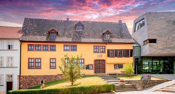photo of Bach House in Eisenach, Germany .