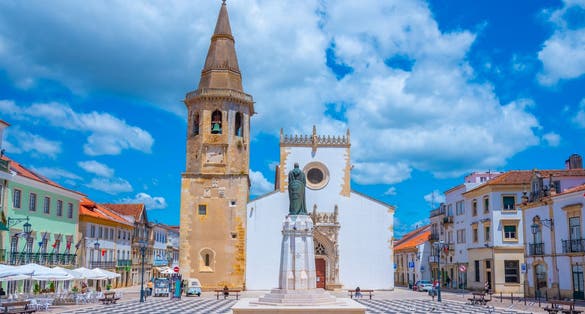 Photo of Church of Sao Joao Batista in Tomar, Portugal.