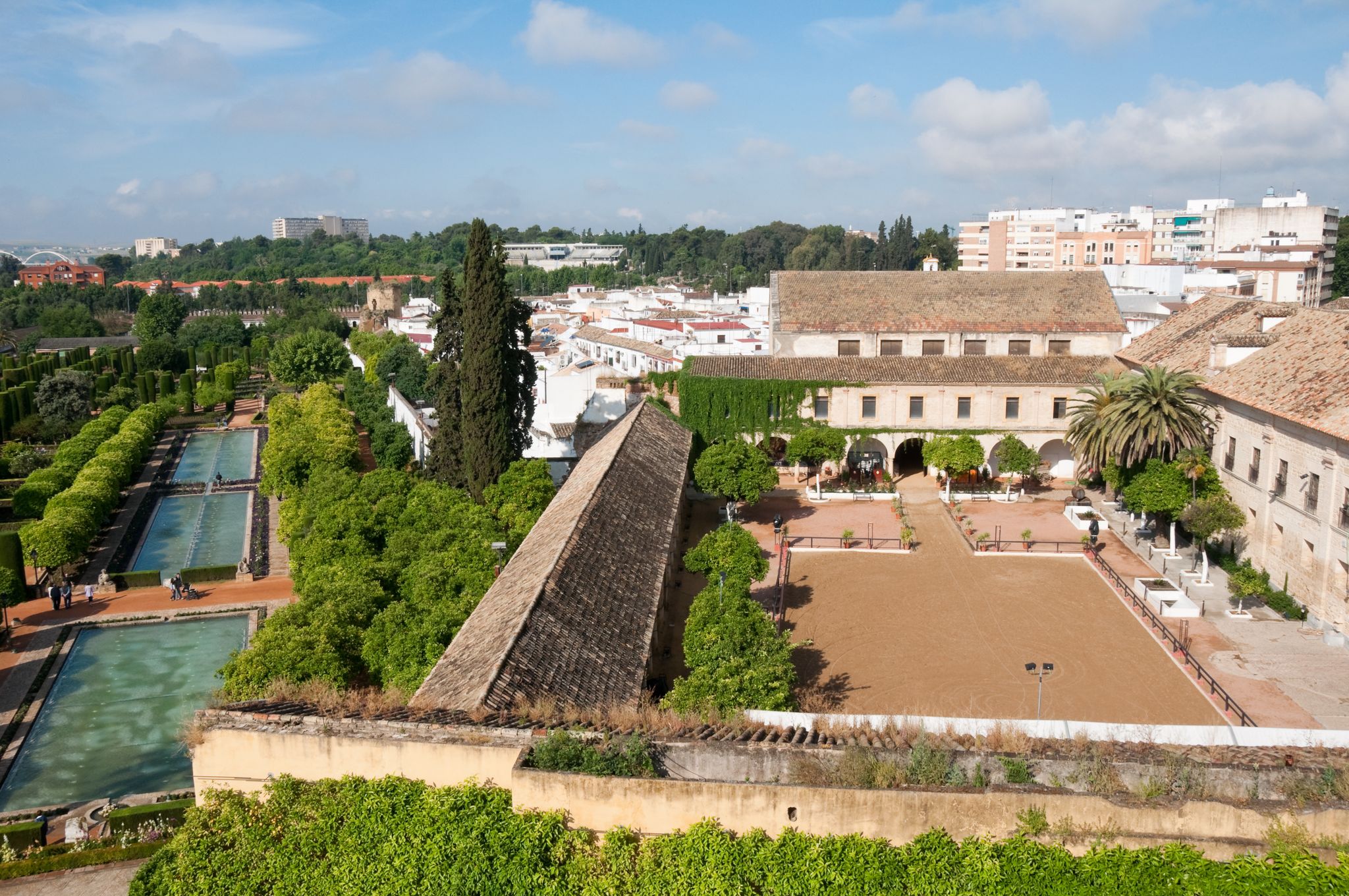 Photo of Gardens of the Alcazar and Royal Stables, Cordoba (Spain).