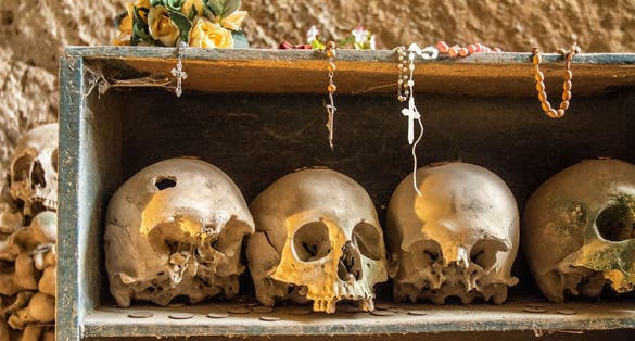 Cimitero Delle Fontanelle. Napoli. Italy. 2019 January.