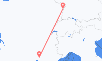 Train tickets from Nimes to Strasbourg