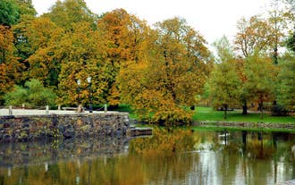 Canal in the historic centre of Gothenburg, Sweden.