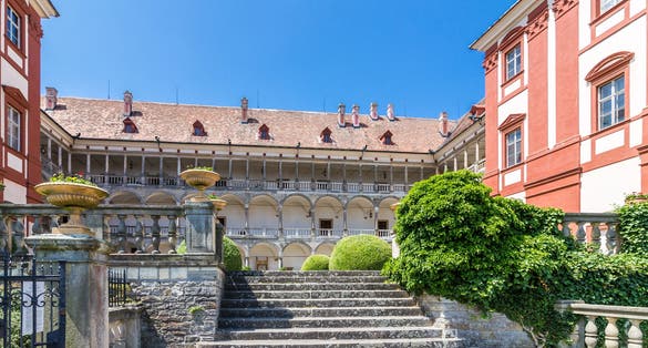 Photo of Opocno Castle, Czech Republic.