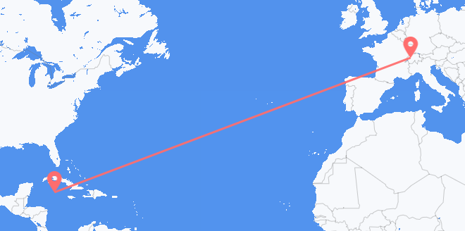 Cayman Islands to Switzerland