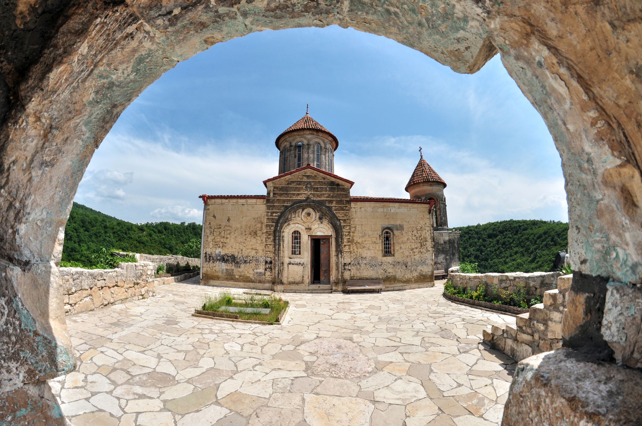 Photo of Motsameta monastery near Kutaisi, Georgia.
