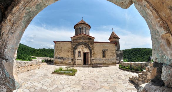 Photo of Motsameta monastery near Kutaisi, Georgia.
